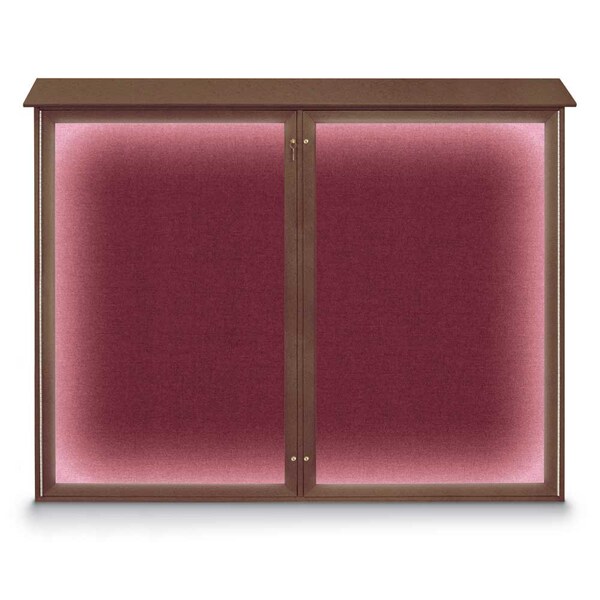 Triple Door Enclosed Indoor Letterboard